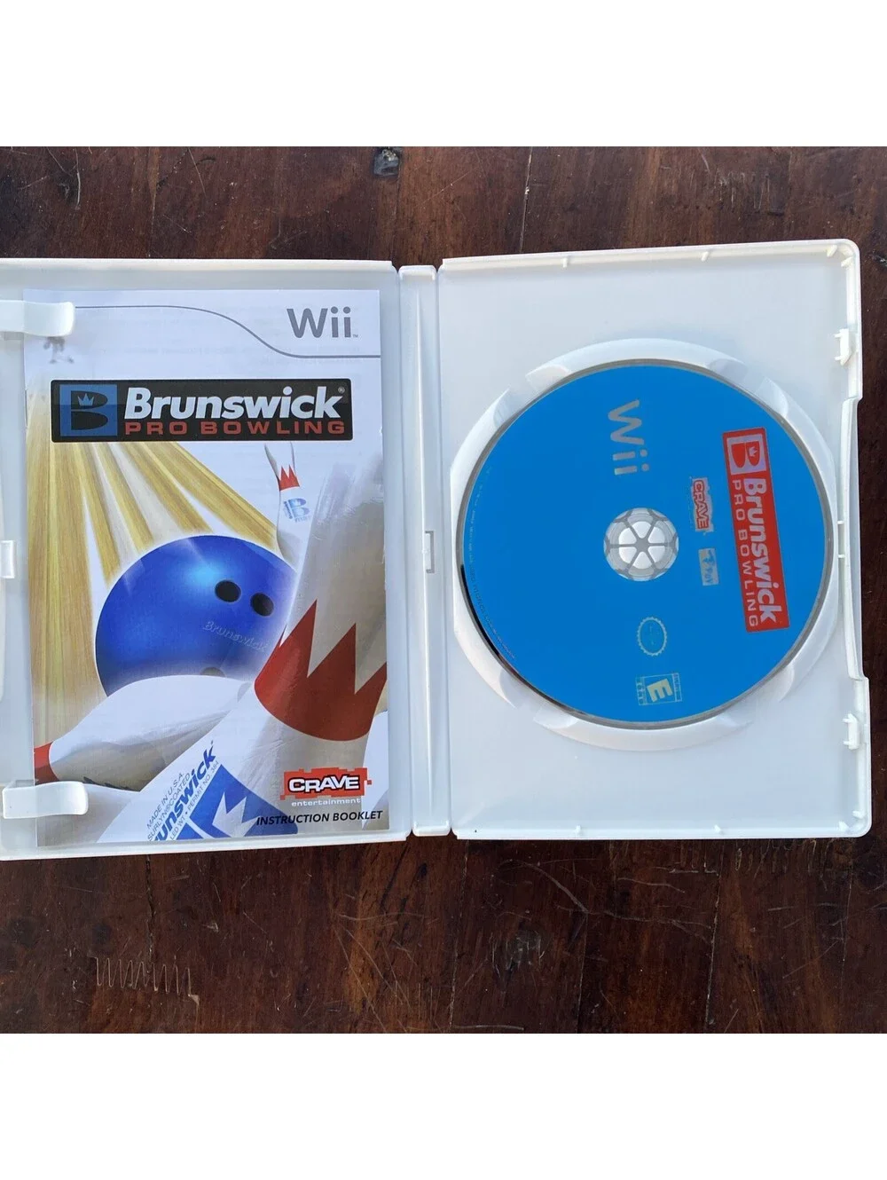 Brunswick Pro Bowling - Nintendo Wii Game - Complete With Manual - Tested